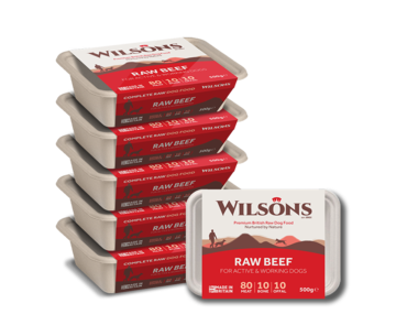 Wilson's Core range beef 80/10/10 500g