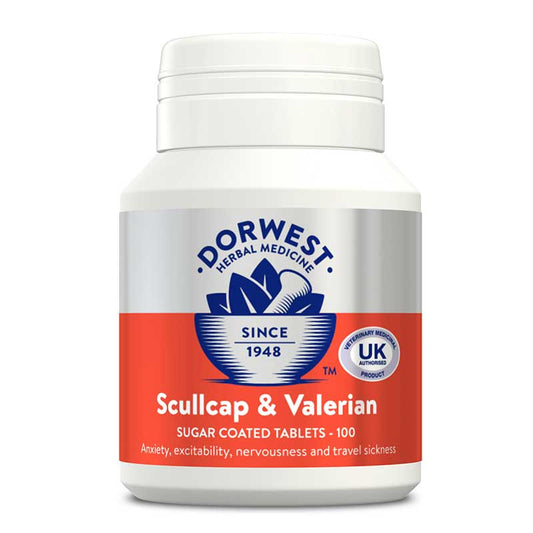 Dorwest Herbs Scullcap and valerian tablets