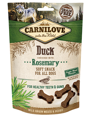 Carnilove soft treats Duck with rosemary 200g