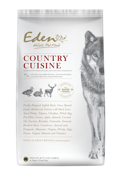 Eden Country Cuisine dog food 2kg