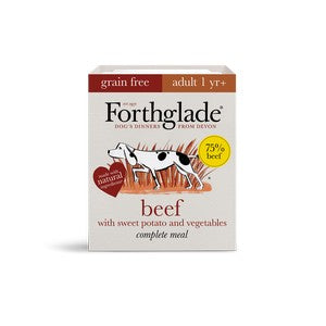 Forthglade Adult grain free complete. Beef