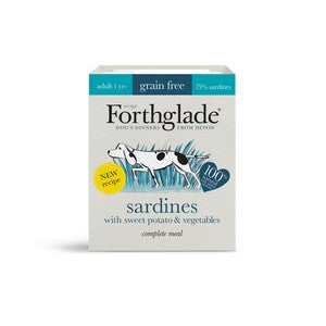 Forthglade Grain Free complete Sardine with sweet potato and vegetables 395g