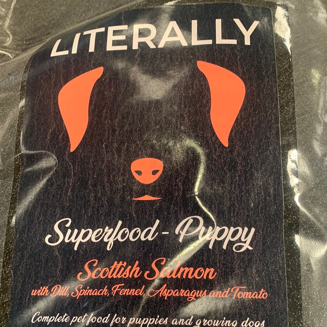 Literally Superfood. Puppy Scottish Salmon