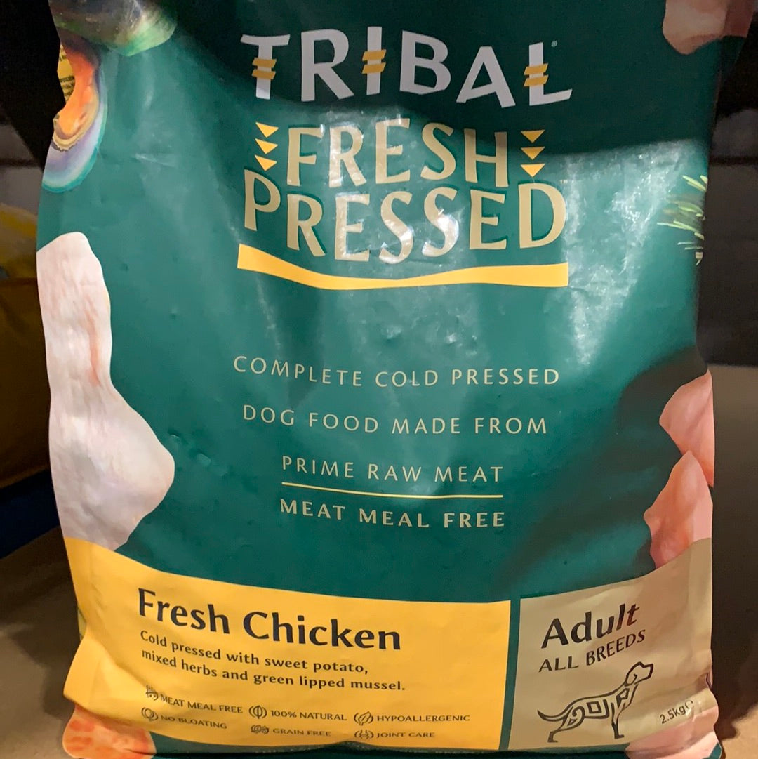 Tribal fresh pressed Chicken adult dog food