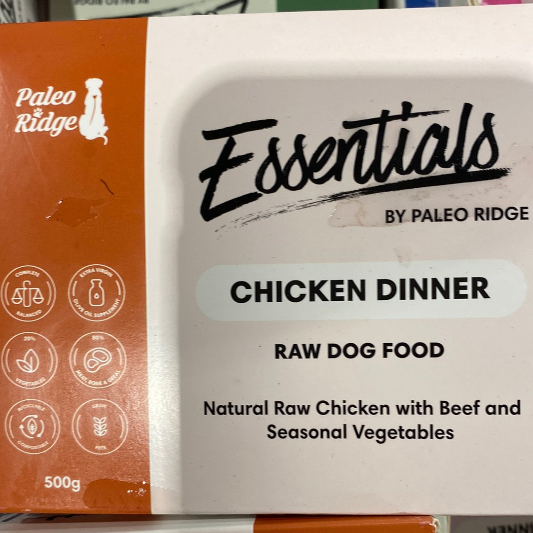 Paleo Ridge Essentials. Chicken Dinner 500g