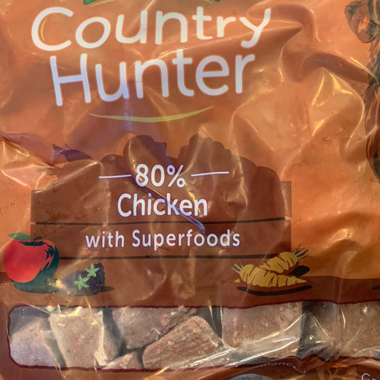 Country Hunter raw chicken with superfoods nuggets