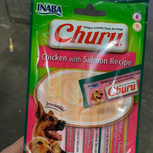 Churu lickable treat for dogs