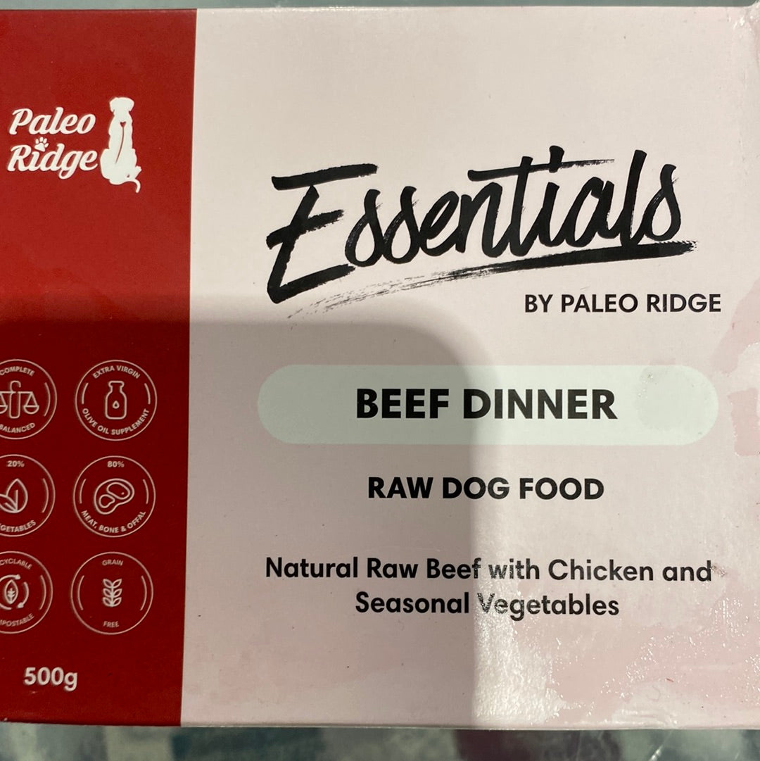 Paleo Ridge Essentials Beef dinner 500g