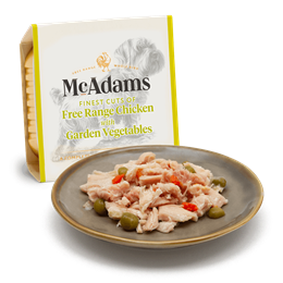 McAdams Wet dog food chicken & vegetables 150g