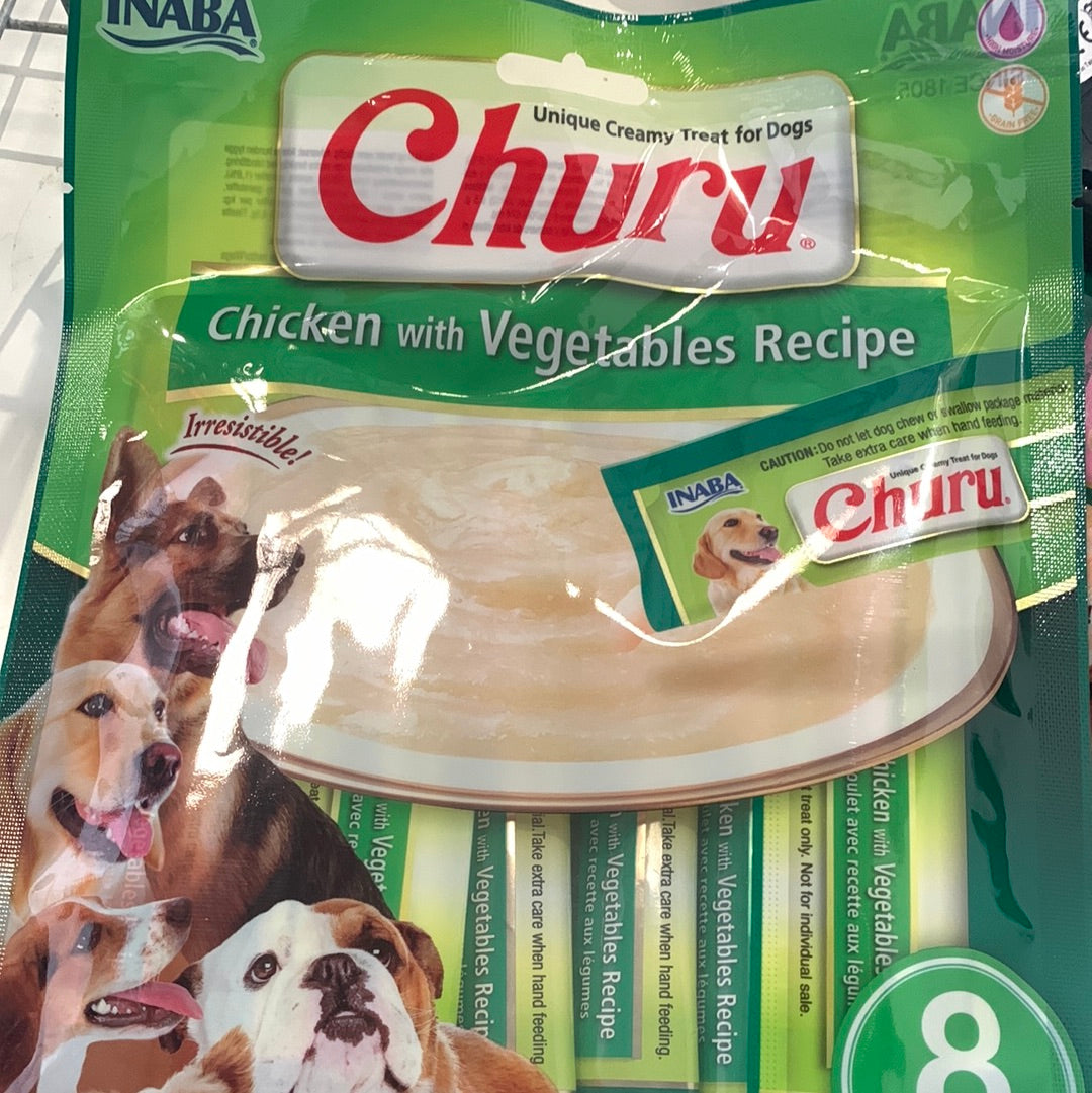 Churu lickable dog treat. 8x20g