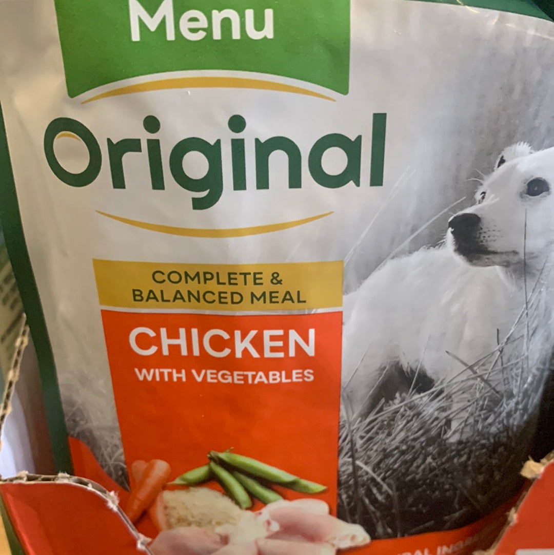 Natures Menu original pouch Chicken