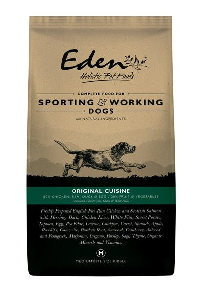 Eden Original cuisine working and sporting dog food 15kg