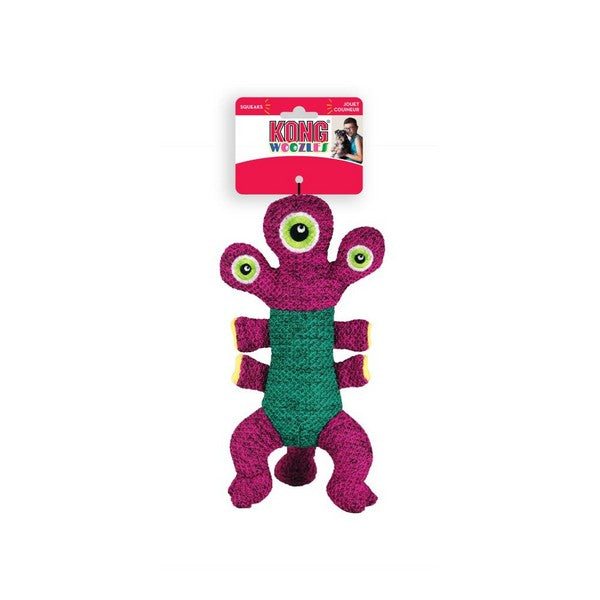 Kong Woozle plush toy. pink